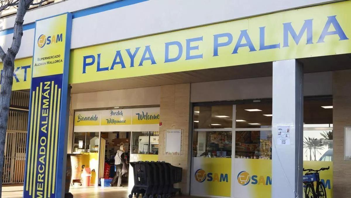 El supermercado alemán "SAM" cerrará este año.