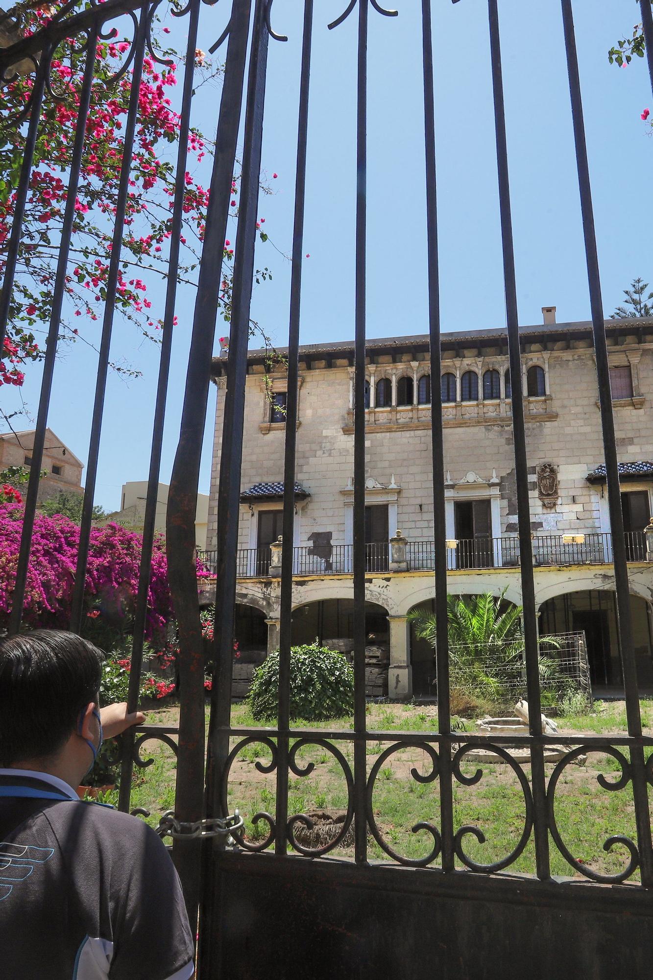 En este lamentable estado está el Palacio de Rubalcava de Orihuela