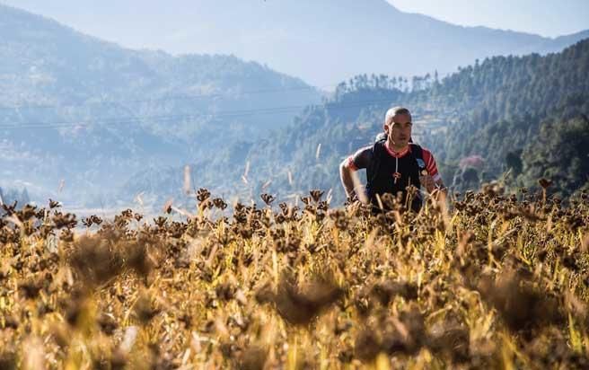 El mallorquín Miquel Capó, en la Everest Trail Race