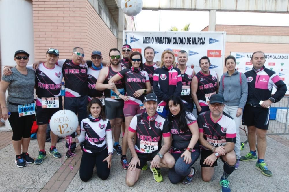 Media Maratón de Murcia: Ambiente en la salida