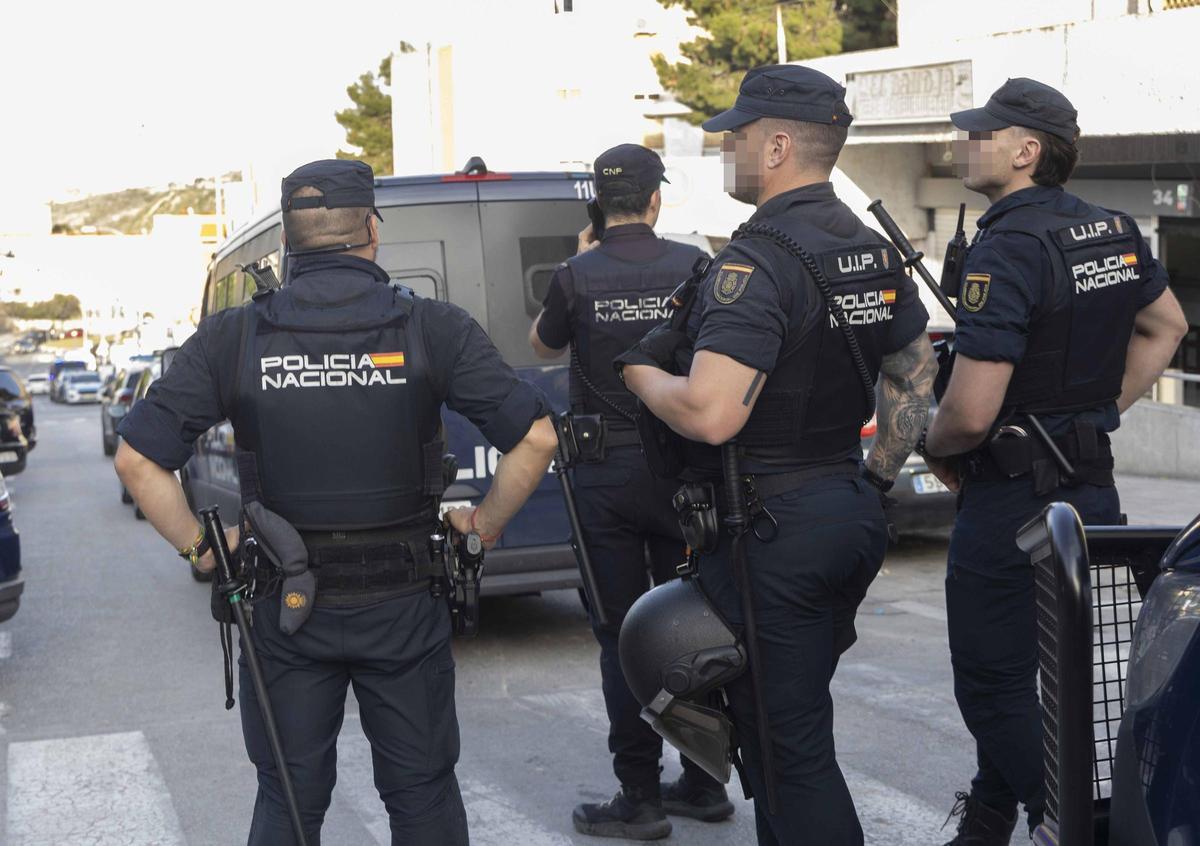 Siete detenidos en un amplio operativo policial de seguridad en la Zona Norte de Alicante
