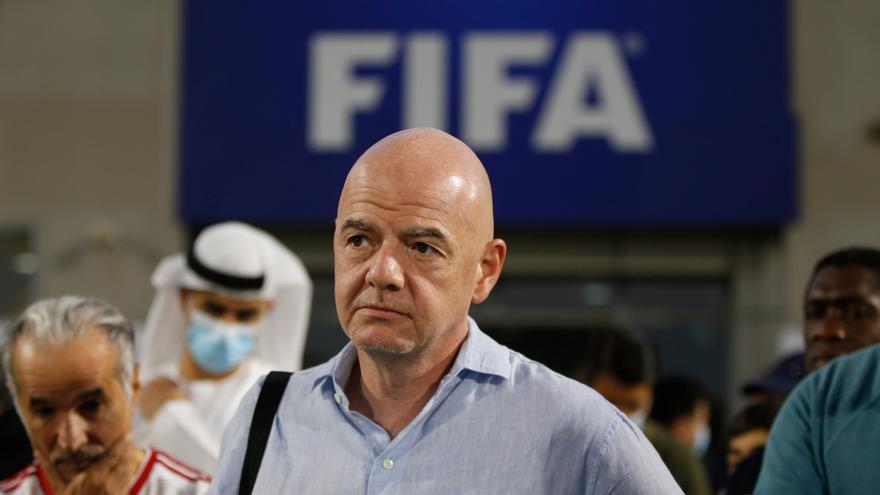 Infantino, sobre la Superliga: &quot;O estás dentro o estás fuera&quot;