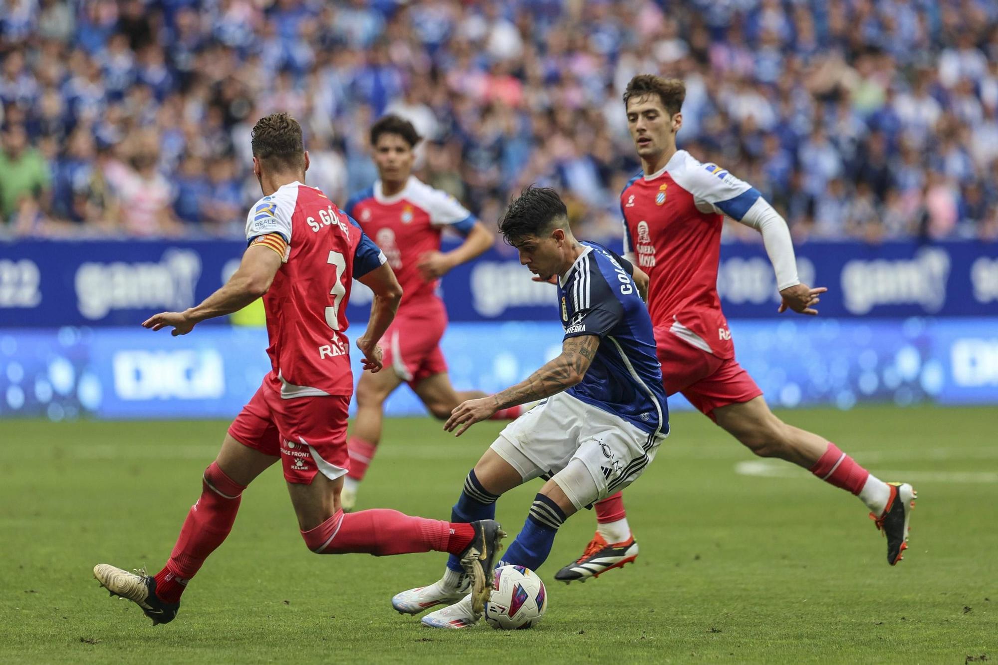 EN IMÁGENES: Así ha sido el Real Oviedo - Espanyol