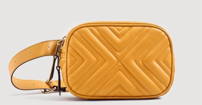 Rebajas Mango: riñonera amarila