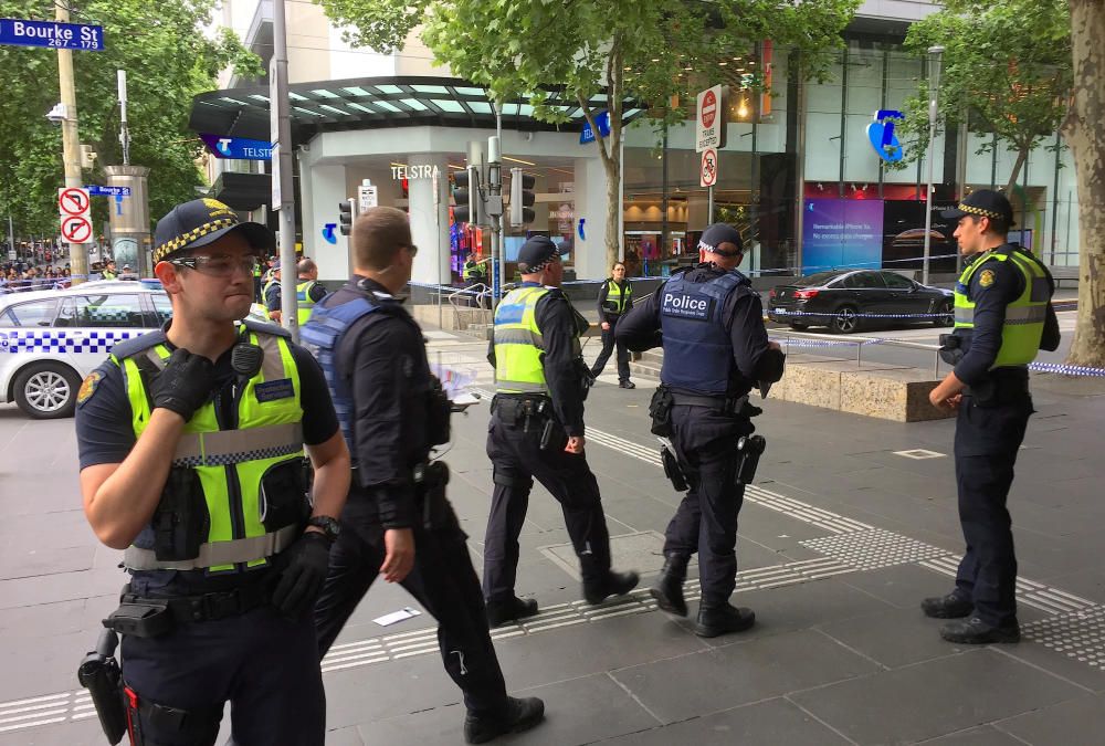 Varias personas apuñaladas en la ciudad australiana de Melbourne.