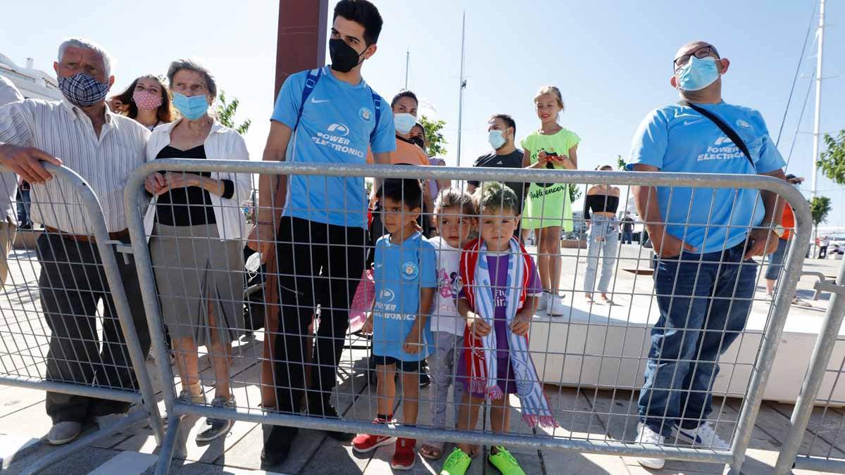 Imágenes de la celebración en casa de la UD Ibiza