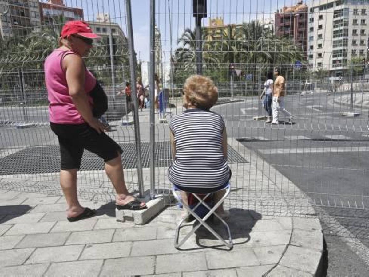 Con la vista en las Hogueras 2015