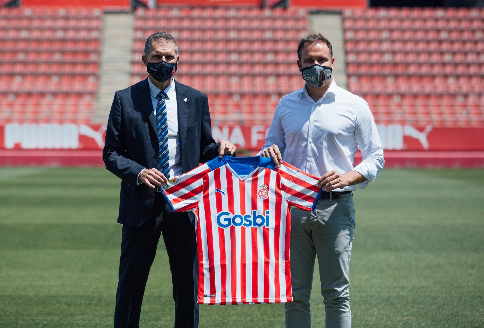 Gosbi, nuevo patrocinador principal del Girona FC para las tres próximas temporadas