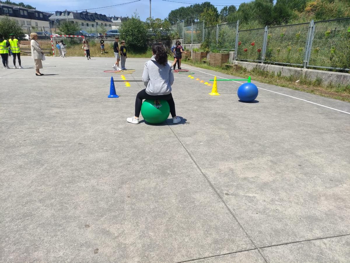 Actividades medioambientales en el IES As Bizocas, de San Vicente de O Grove.