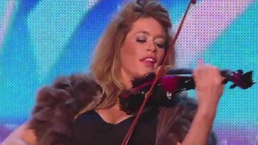 "pija" del violín enloqueció de 'Britain's got talent'