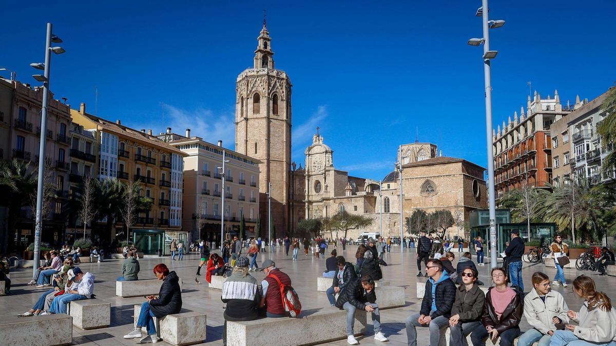 El Micalet, emblema de València, en una imagen de archivo