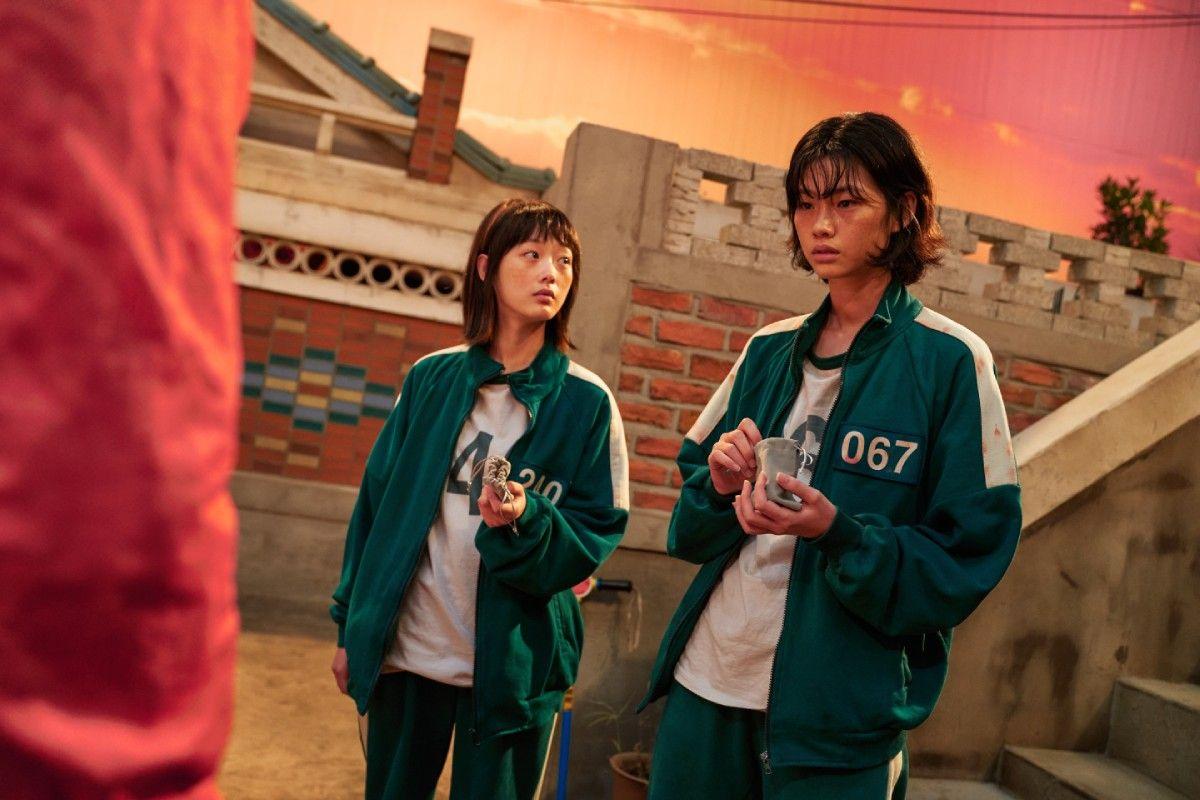 Ji-Yeong y Sae-byeok, personajes de la serie 'El juego del calamar' (Netflix)