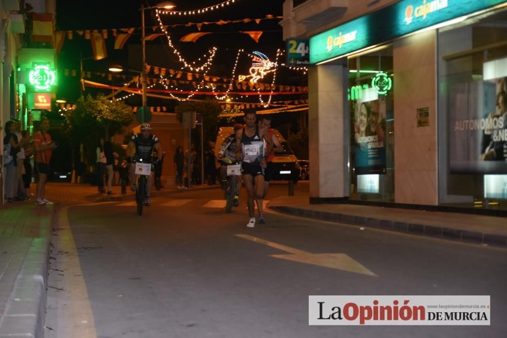 Carrera popular nocturna en Alquerías.