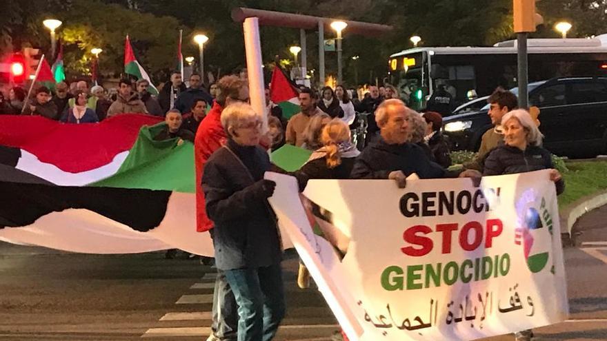 Clamor en Palma contra el genocidio en Gaza