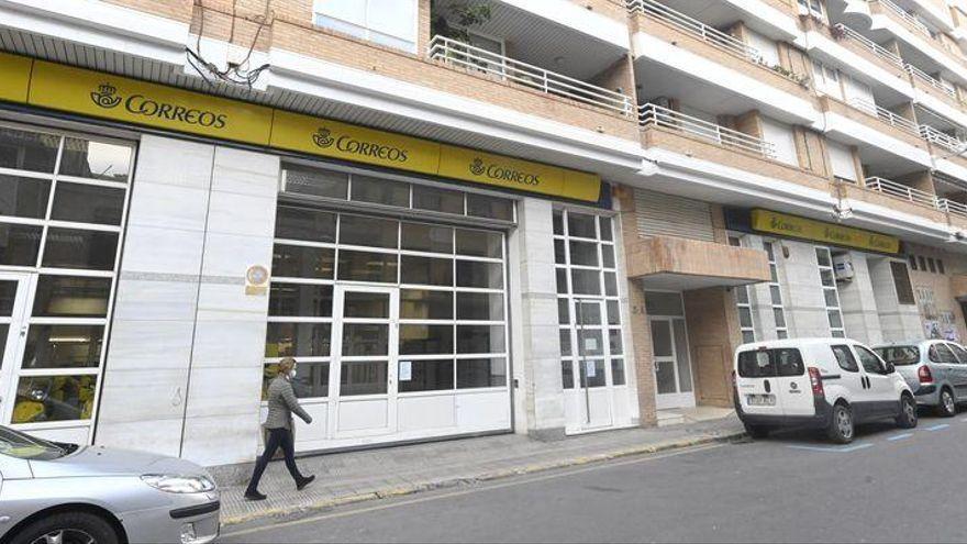 Imagen de la sede actual de Correos en la calle Dean Martí.