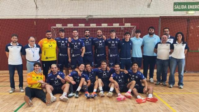 La plantilla del Horizonte Atlética Avilesina.  | FBMPA