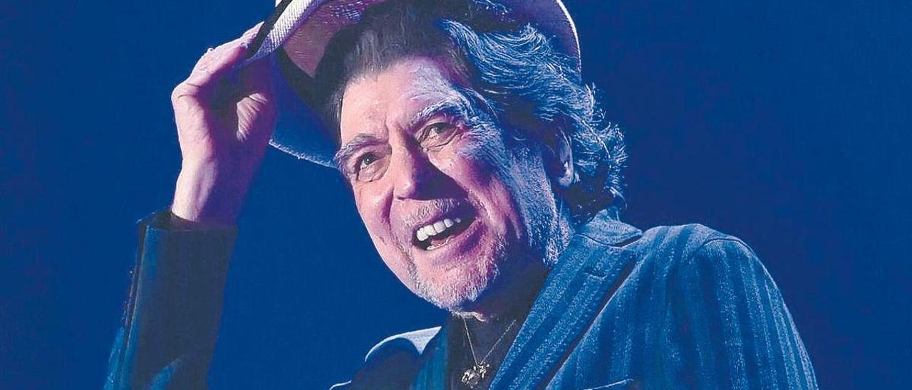 Joaquín Sabina, el pasado 27 de septiembre, en su concierto en el Palau Sant Jordi de Barcelona.