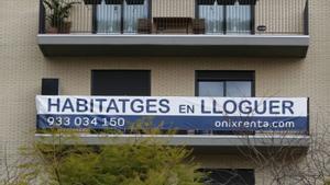La baixada dels preus de lloguer es modera després del primer impacte