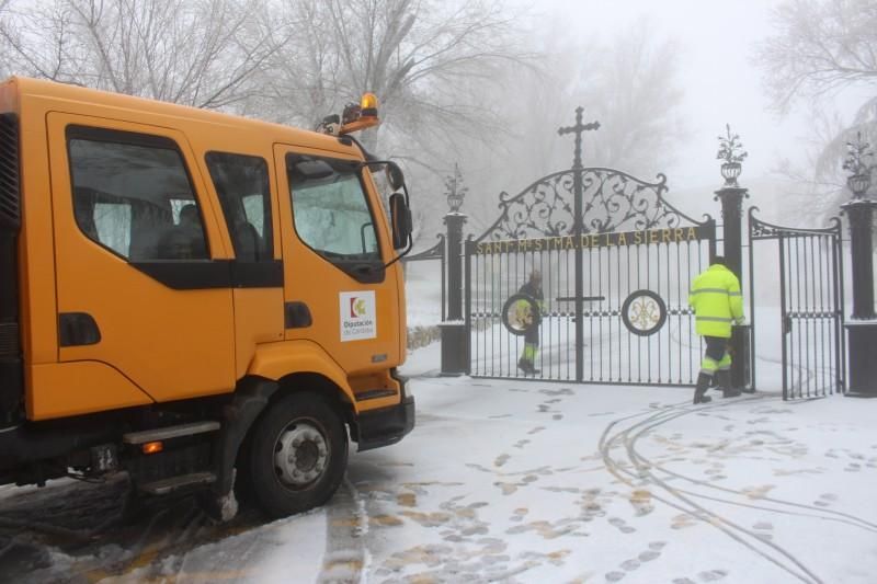 Nieve en la provincia de Córdoba