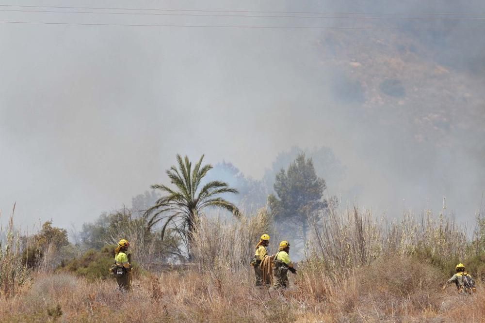 Incendio en Portman