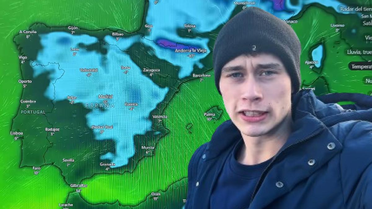 Jorge Rey alerta nieve