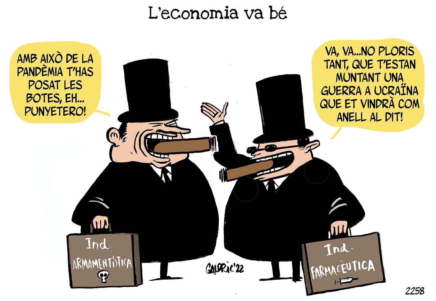 L&#039;Adreçador del 28 de gener del 2022, per Galdric Sala