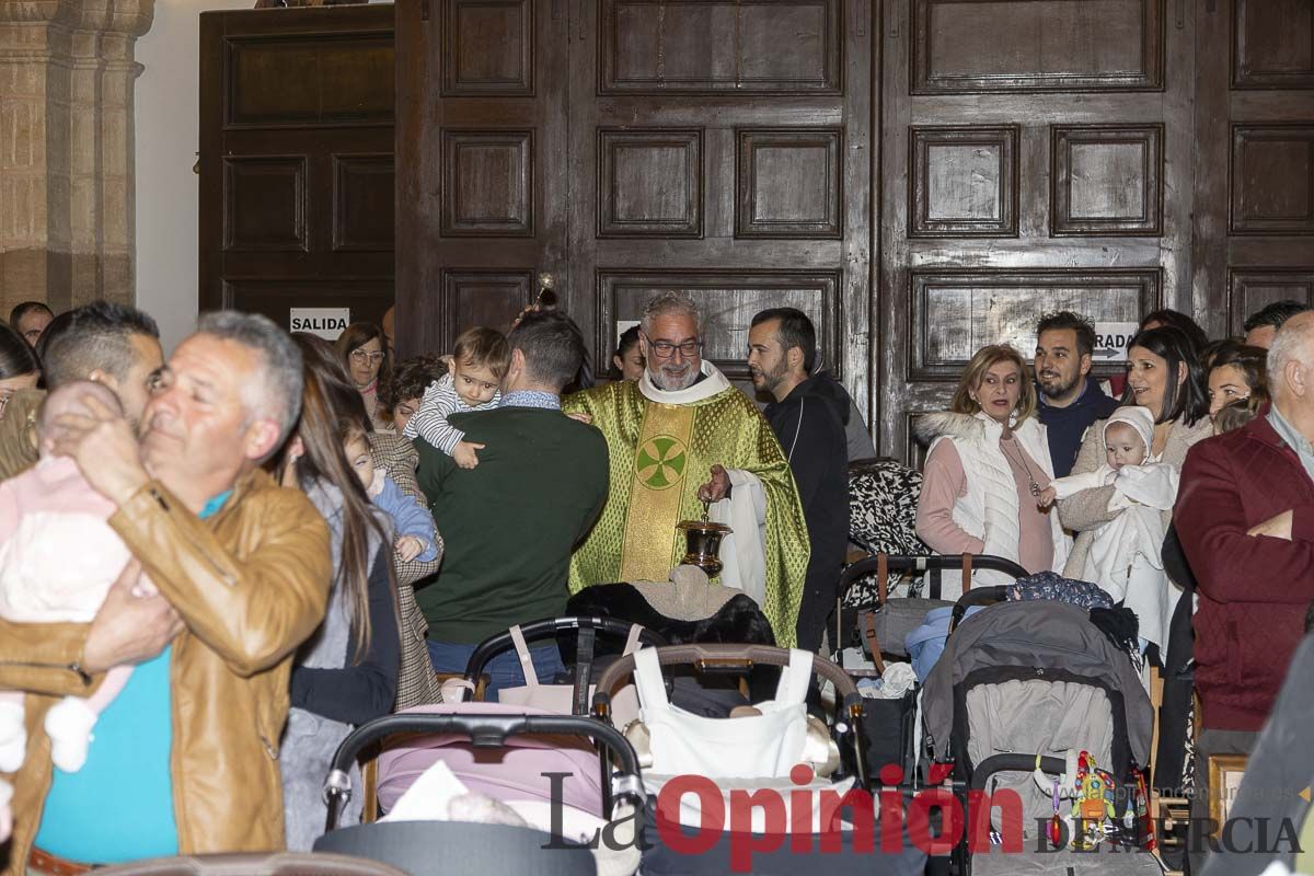 Presentación a la Vera Cruz de Caravaca de los niños nacidos en 2023