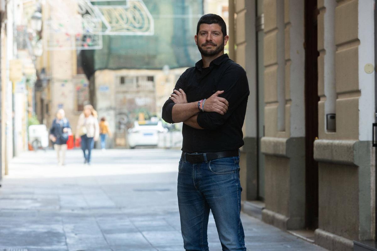Entrevista con el nuevo portavoz de Iniciativa, Carles Esteve