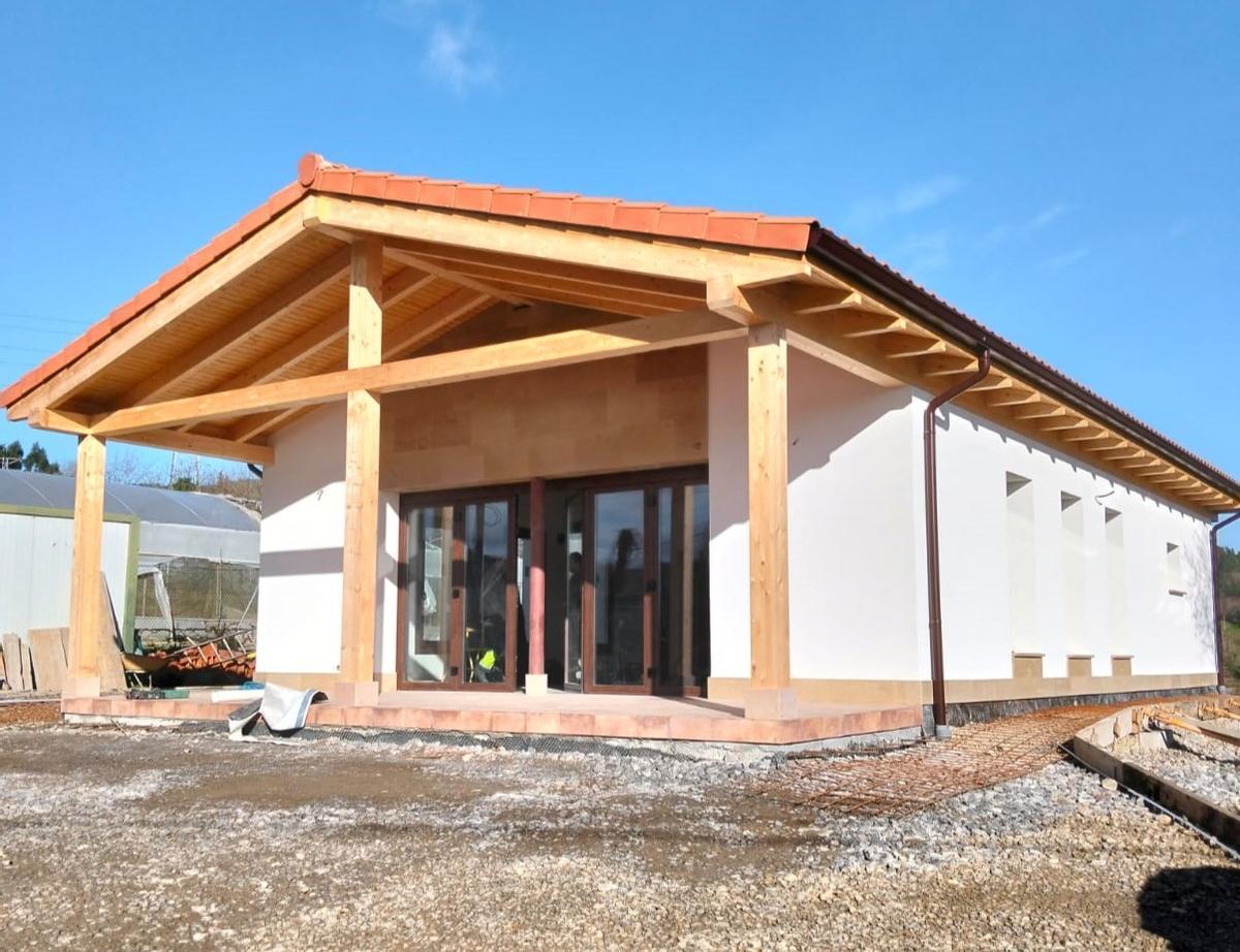 El edificio, que afronta la recta final de las obras.