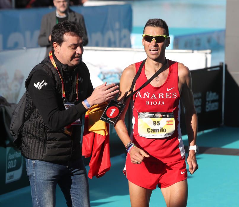 Las imágenes del Maratón Valencia 2019