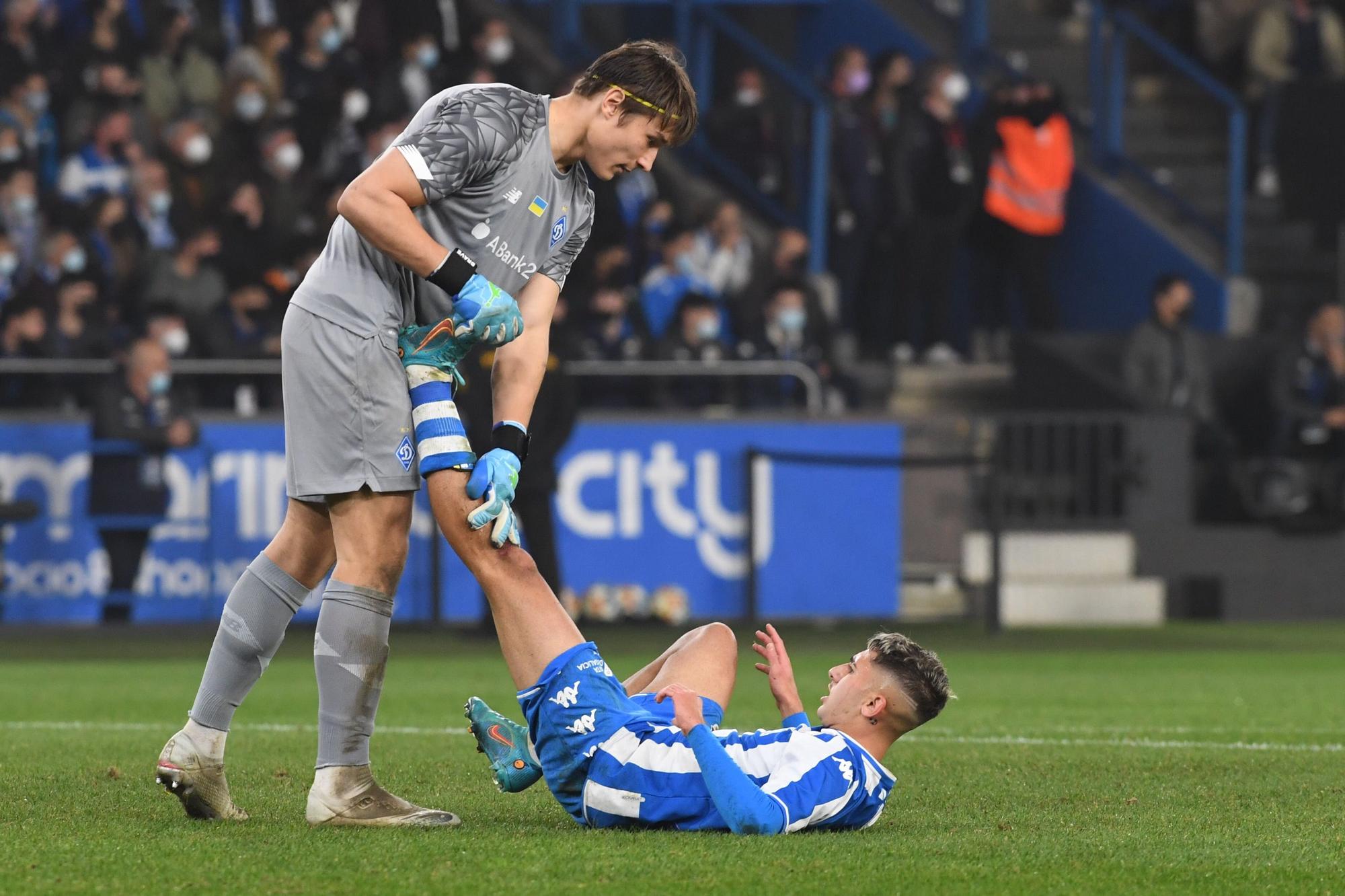 El Dépor juvenil cae en la Youth League contra el Dynamo de Kiev en los penaltis