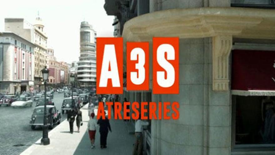 El logo de Atreseries.