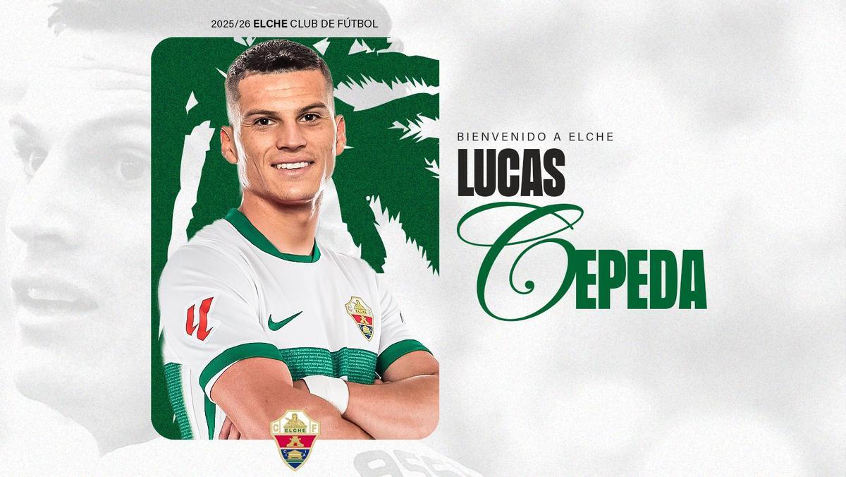 Lucas Cepeda, nuevo fichaje del Elche