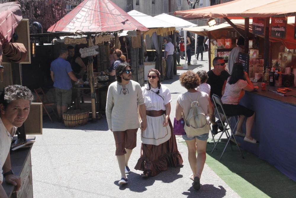 La feria medieval de San Martiño se clausura hoy tras tres días