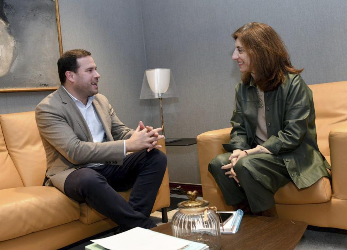 Cubela y Vázquez, durante su reunión. | Mónica Arcay