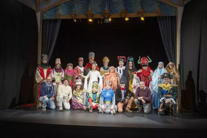 Las imágenes del ensayo general de 'L'Adoració dels Reis'