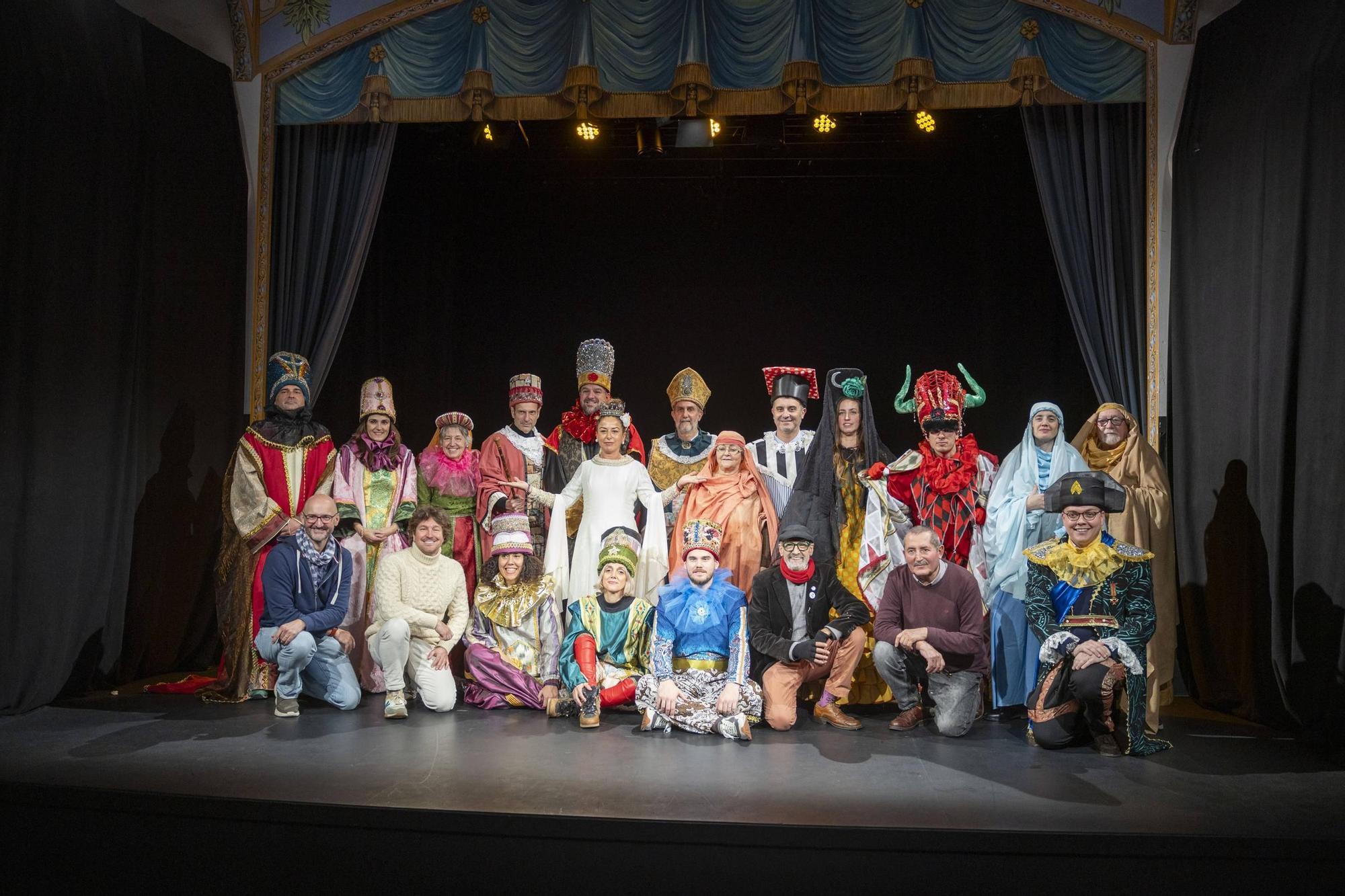 Las imágenes del ensayo general de 'L'Adoració dels Reis'