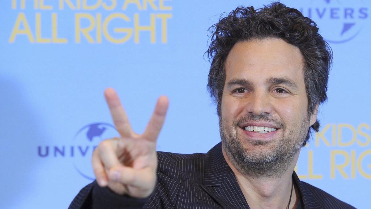 El actor estadounidense Mark Ruffalo.