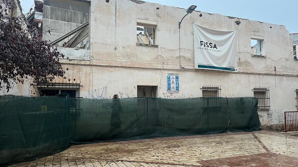 Edificio donde se construirán 17 viviendas.