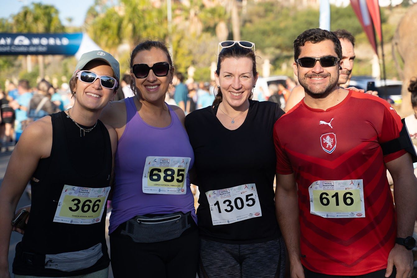 Una imagen de la VIII Carrera Litoral de Benalmádena.