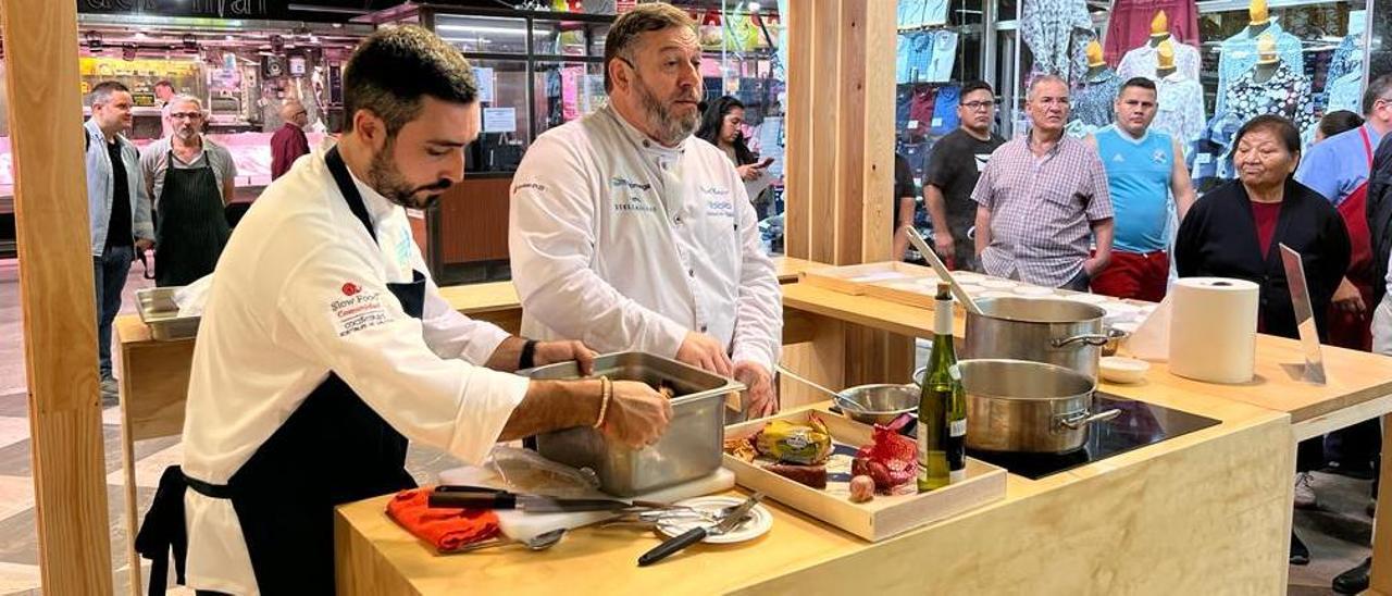 Opmega vuelve a promocionarse de la mano del cocinero Miguel Mosteiro.