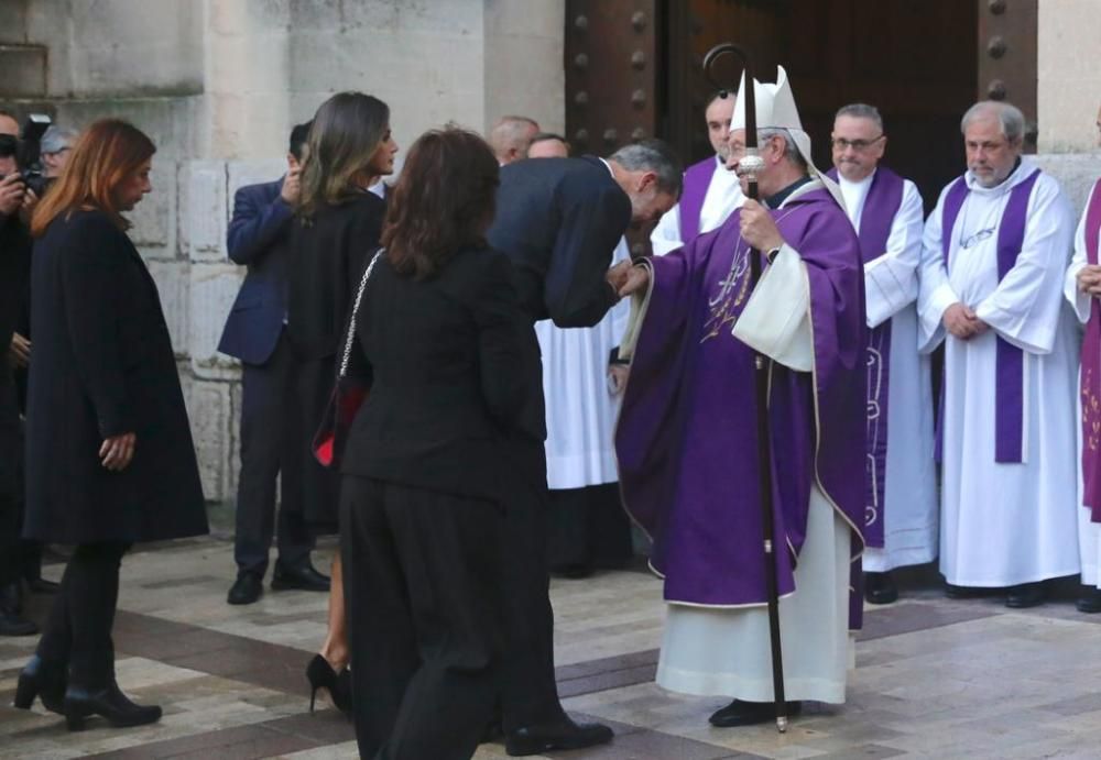 Los Reyes llegan a Manacor para presidir el funeral por las víctimas de la riada