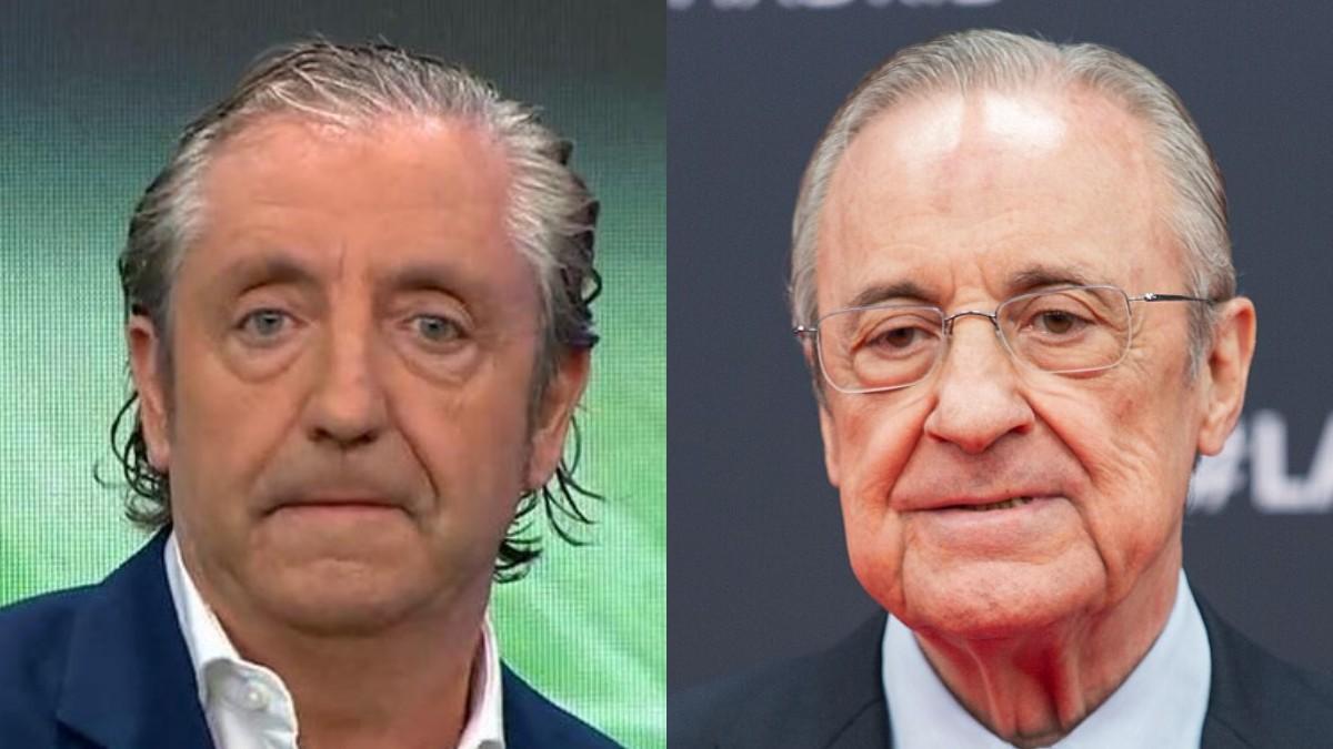 Josep Pedrerol y Florentino Pérez