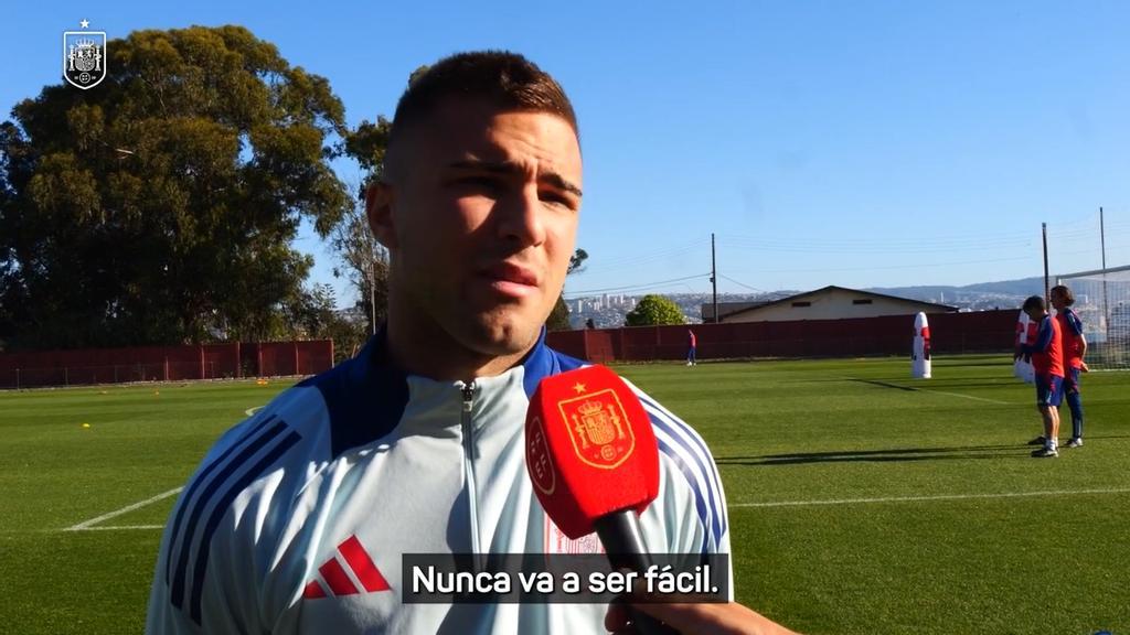 Pablo García y Thiago Pitarch: "Si jugamos como somos nosotros, seguro que nos llevamos la victoria ante Ucrania"