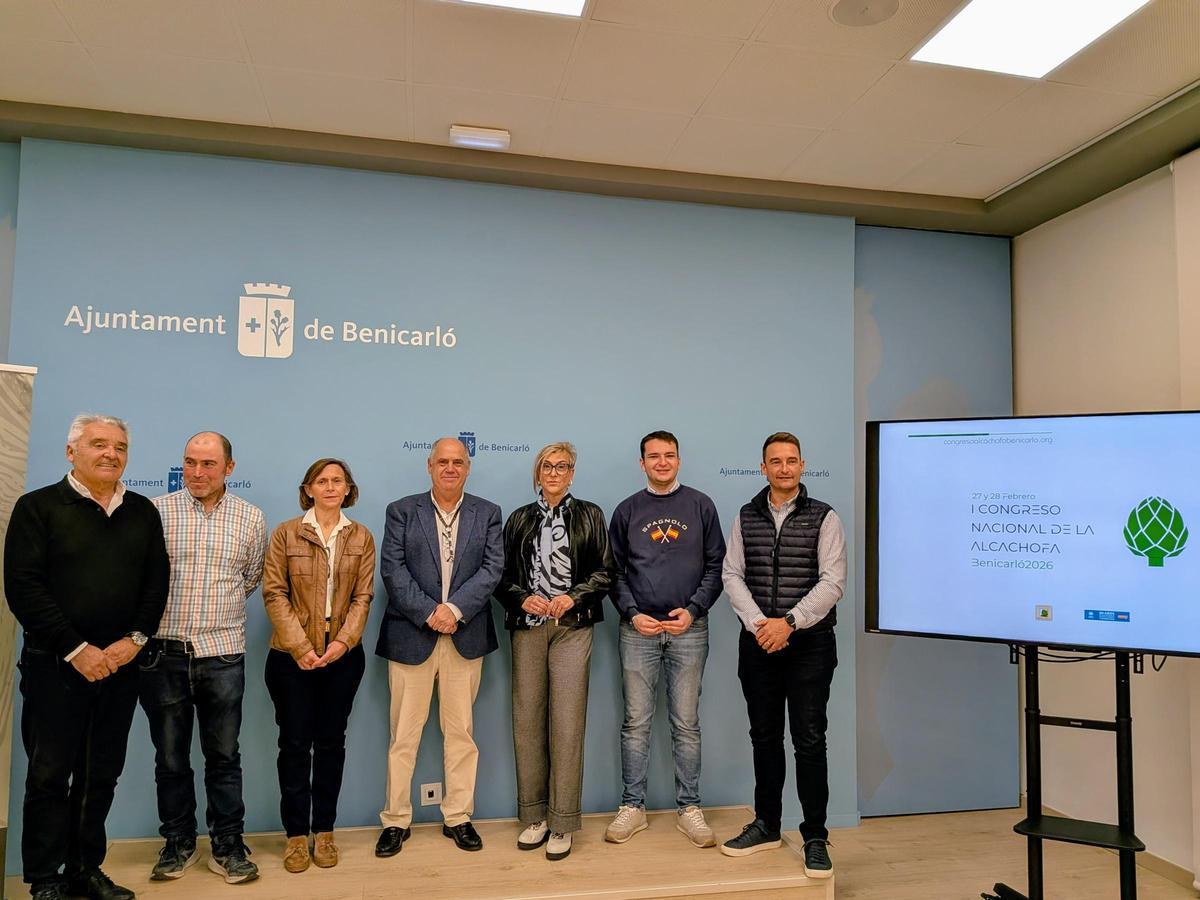Foto del acto de presentación del congreso, que ha tenido lugar este martes en Benicarló.