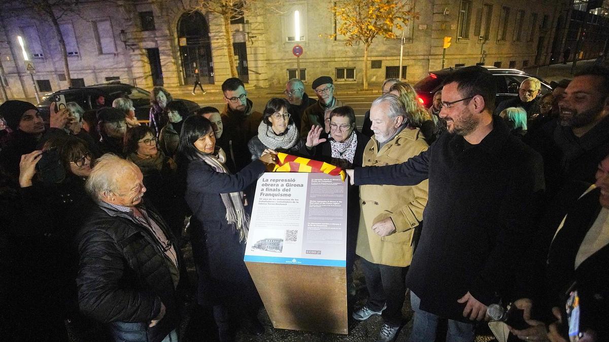 Girona homenatja els detinguts fa 50 anys de la Torras-Hostench