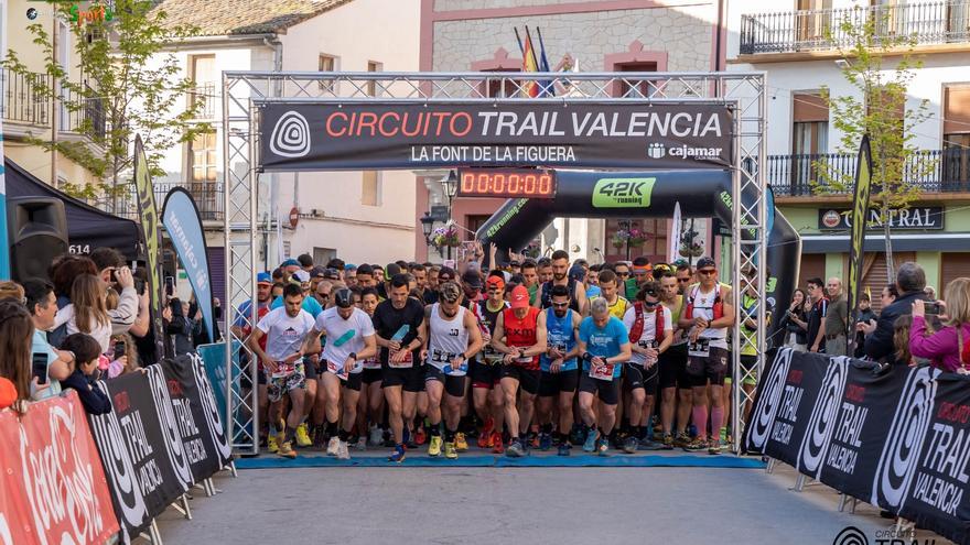 El Circuito Trail Valencia volvió en la Font de la Figuera