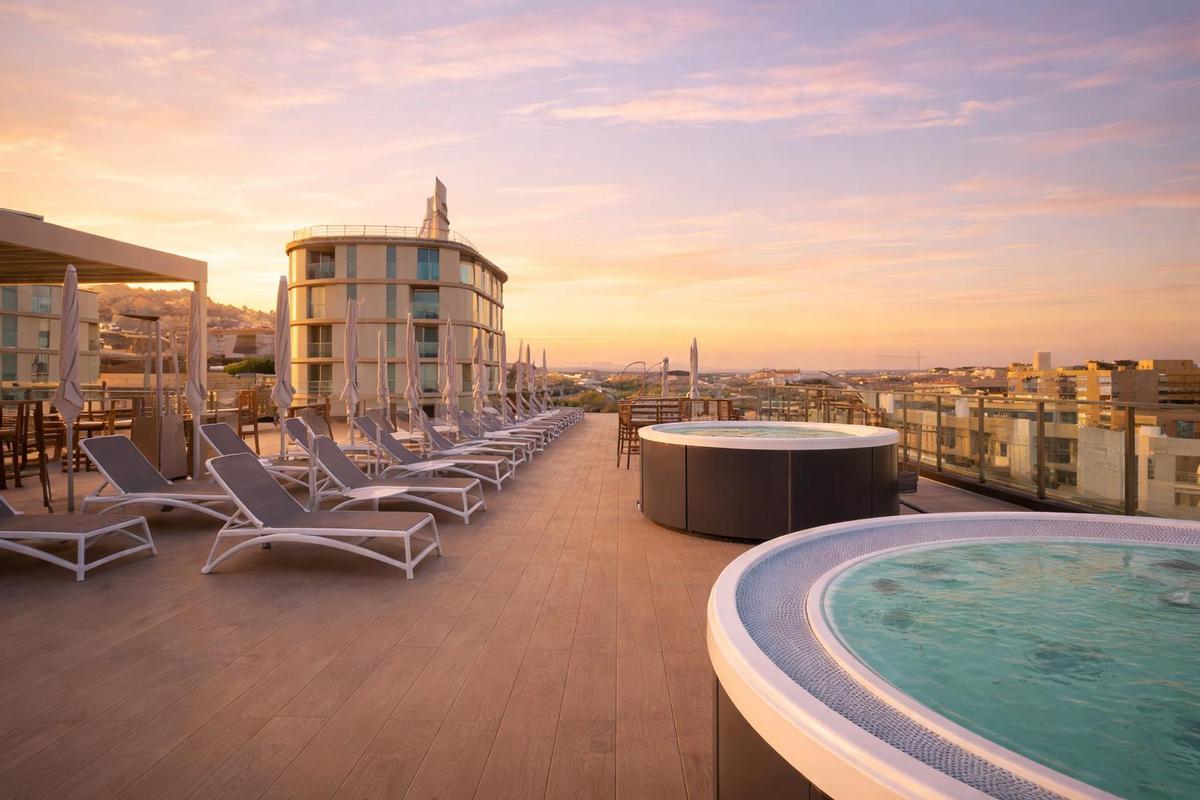 Otra foto del nuevo 'rooftop'.