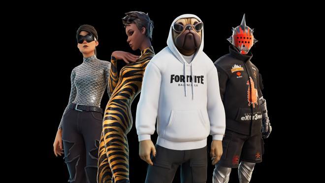 Coleccion de Balenciaga para Fortnite