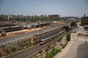 L’AVE i Rodalies passaran per dins de la Sagrera el 2025 amb l’estació sense acabar